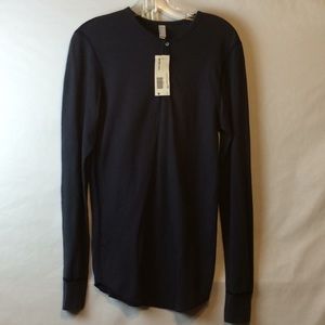 American apparel thermal shirt